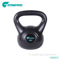 Fitness pe ciment kettlebell